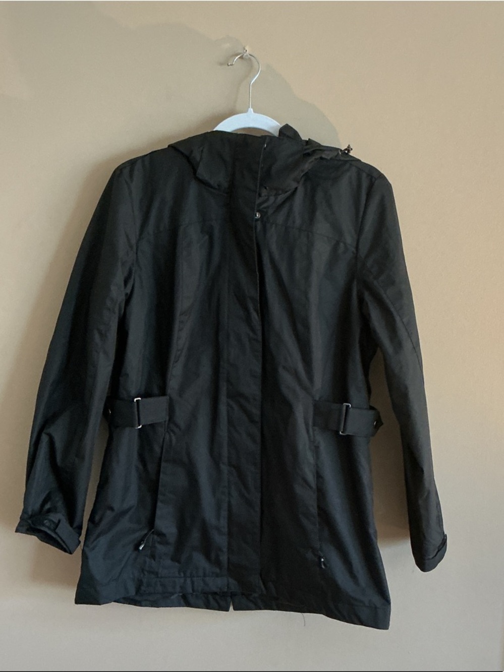 Gerry Weber Black Hooded Trench Coat
